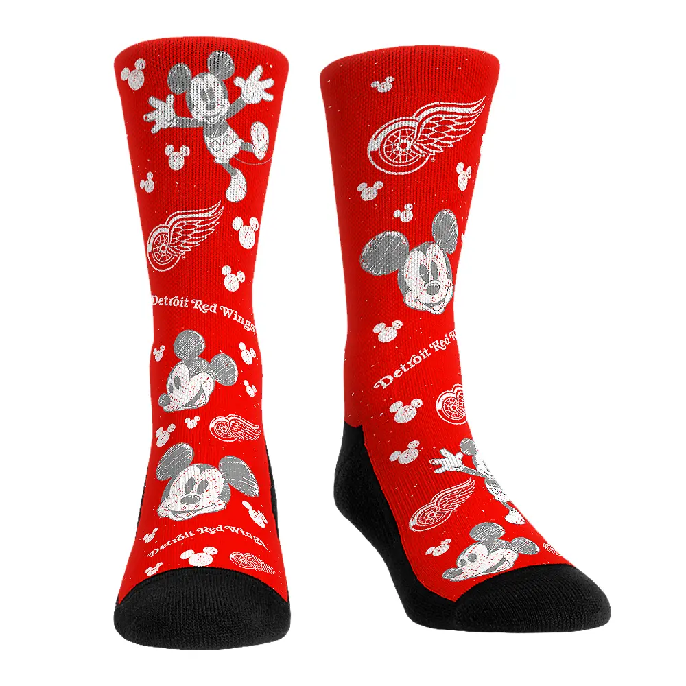 Detroit Red Wings - Disney - Mickey Sketch 1