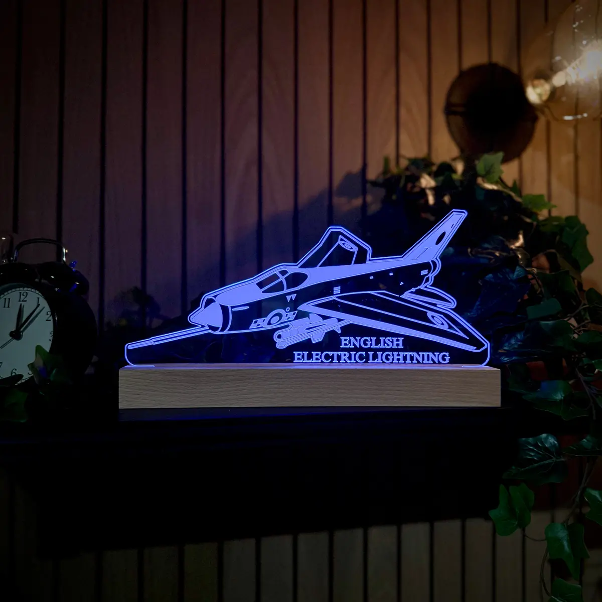 English Electric Lightning Airplane Led Lamp Night Light 1