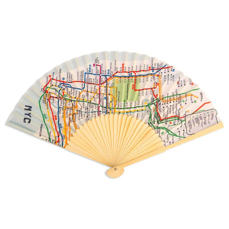 Nyc Transit Map Fan 1