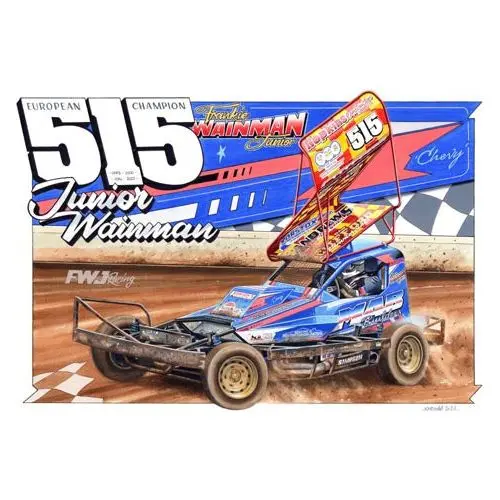 Brisca F1 #515 Fwj Serious Print 1