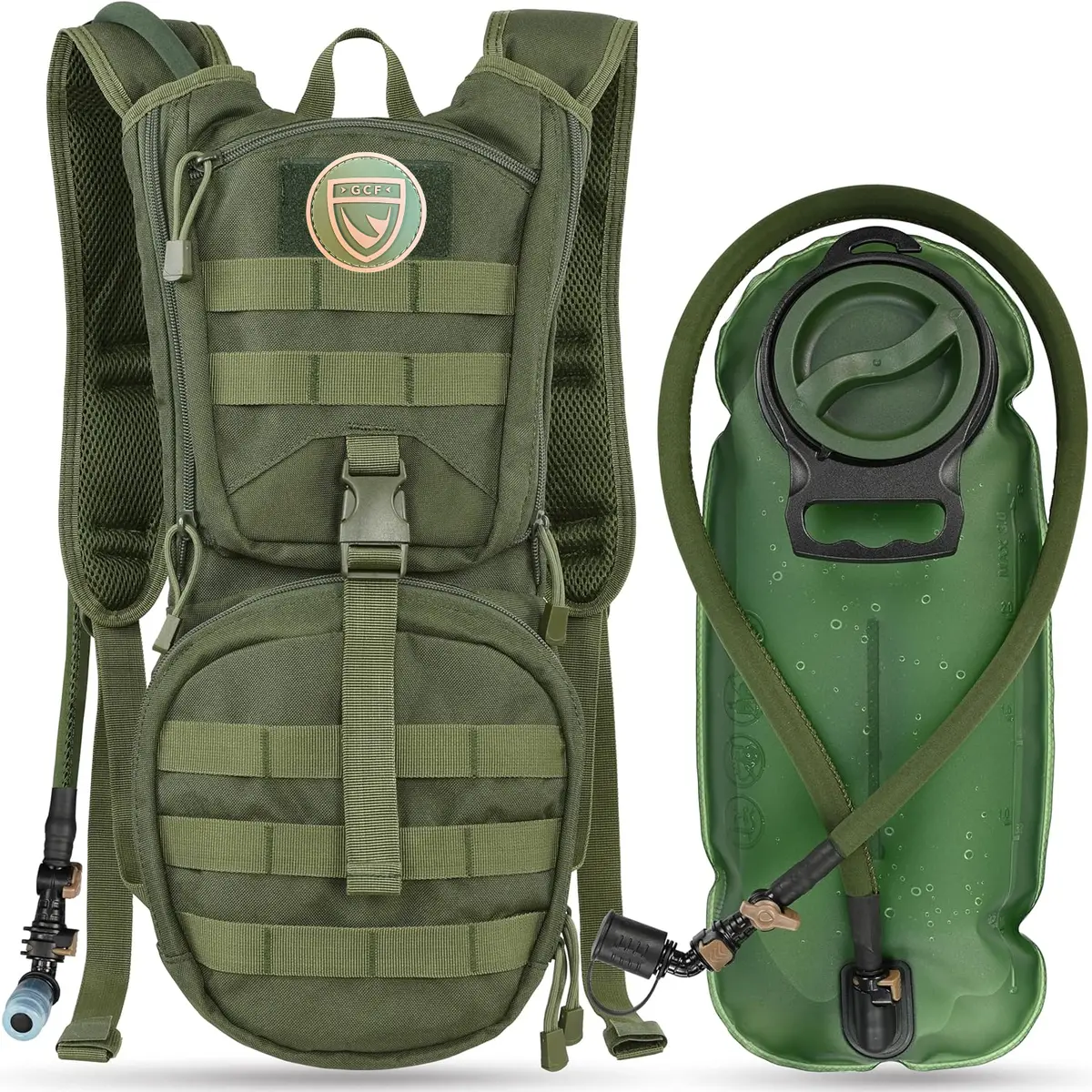 Gcf Tracker Pack Kit - Pack, Hat, Patch, Hydration Bladder 1