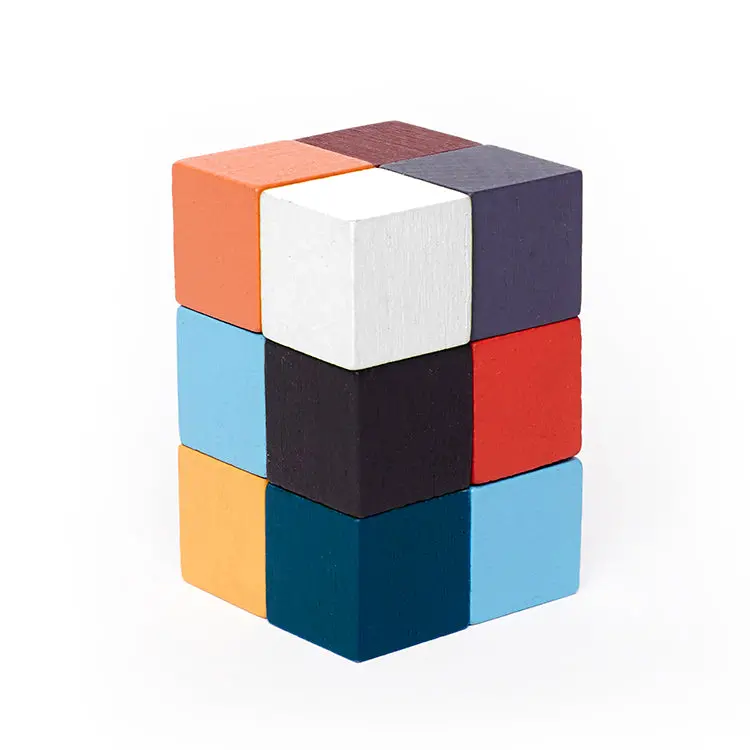 Elasti Cube 3D Wooden Puzzle 1