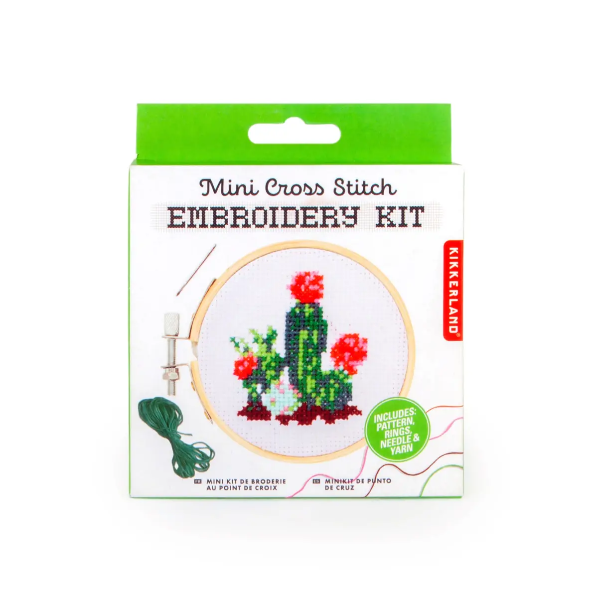 Cactus Mini Cross Stitch Embroidery Kit 1