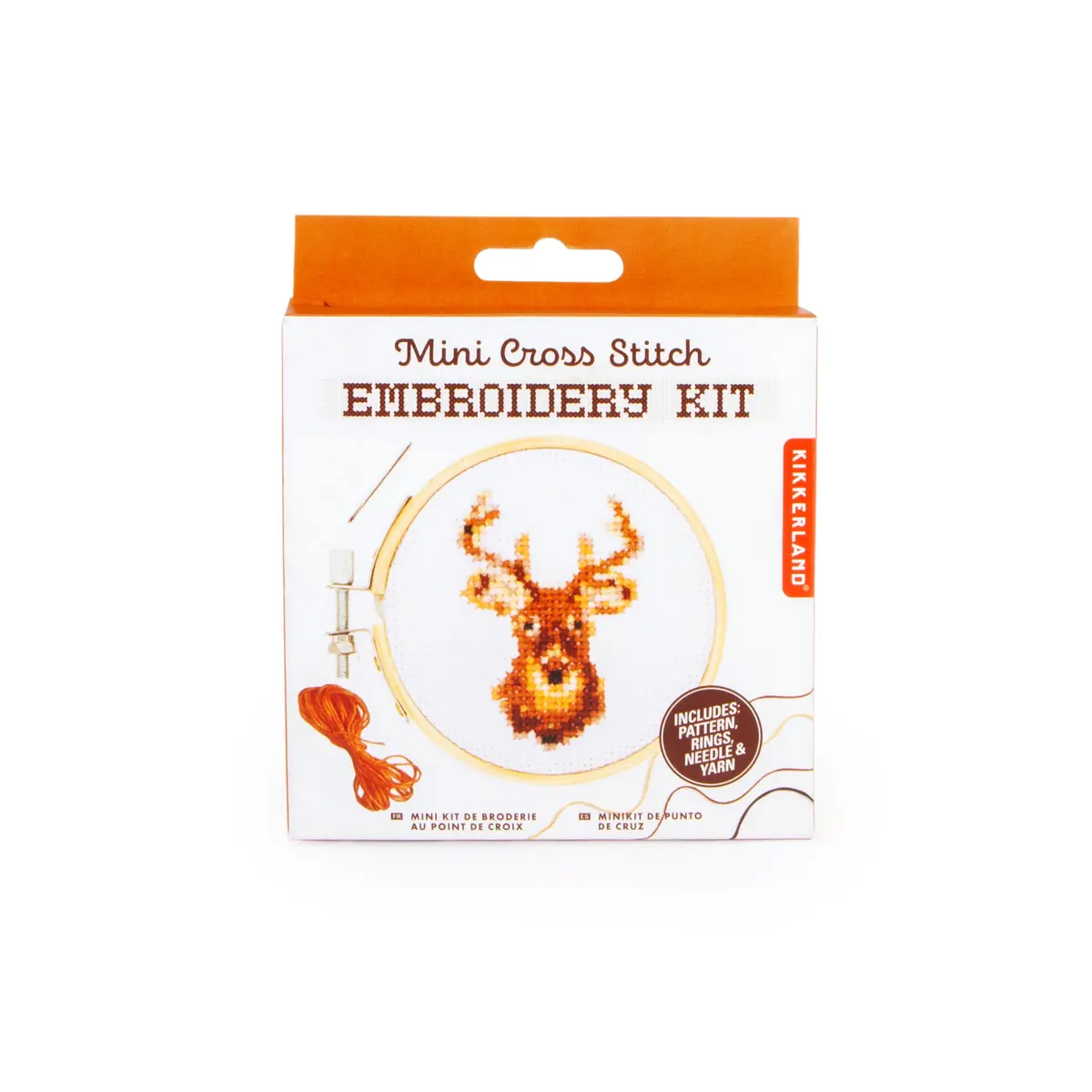 Deer Mini Cross Stitch Embroidery Kit 1