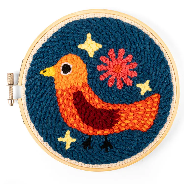 Bird Punch Needle Kit 1