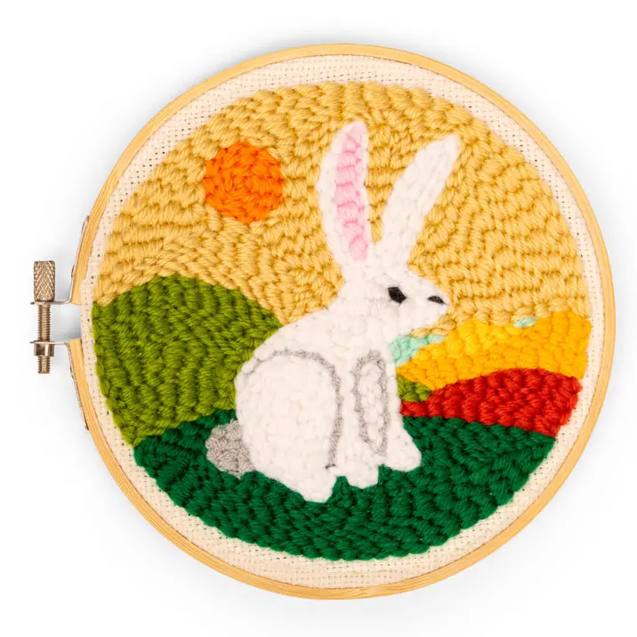 Hare Punch Needle 1