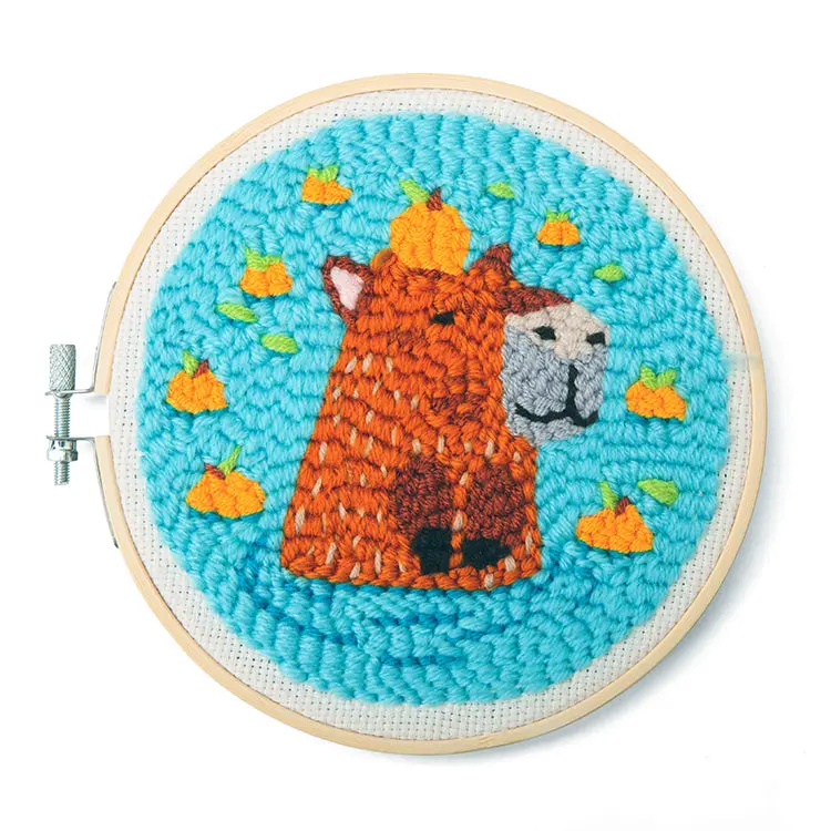 Capybara Punch Needle 1
