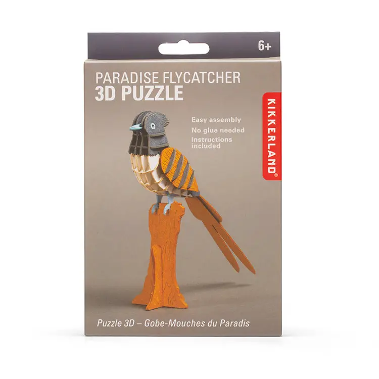 Paradise Flycatcher 3D Puzzle 1
