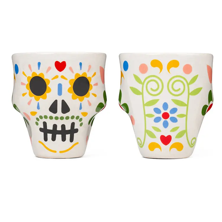 Sugar Skull Shot Glasses 1