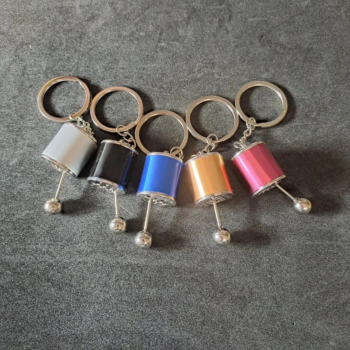 Gear Stick Gear Changer Key Ring 6 Speed Gearbox Keyring Car Part Keyring Key Chain 1