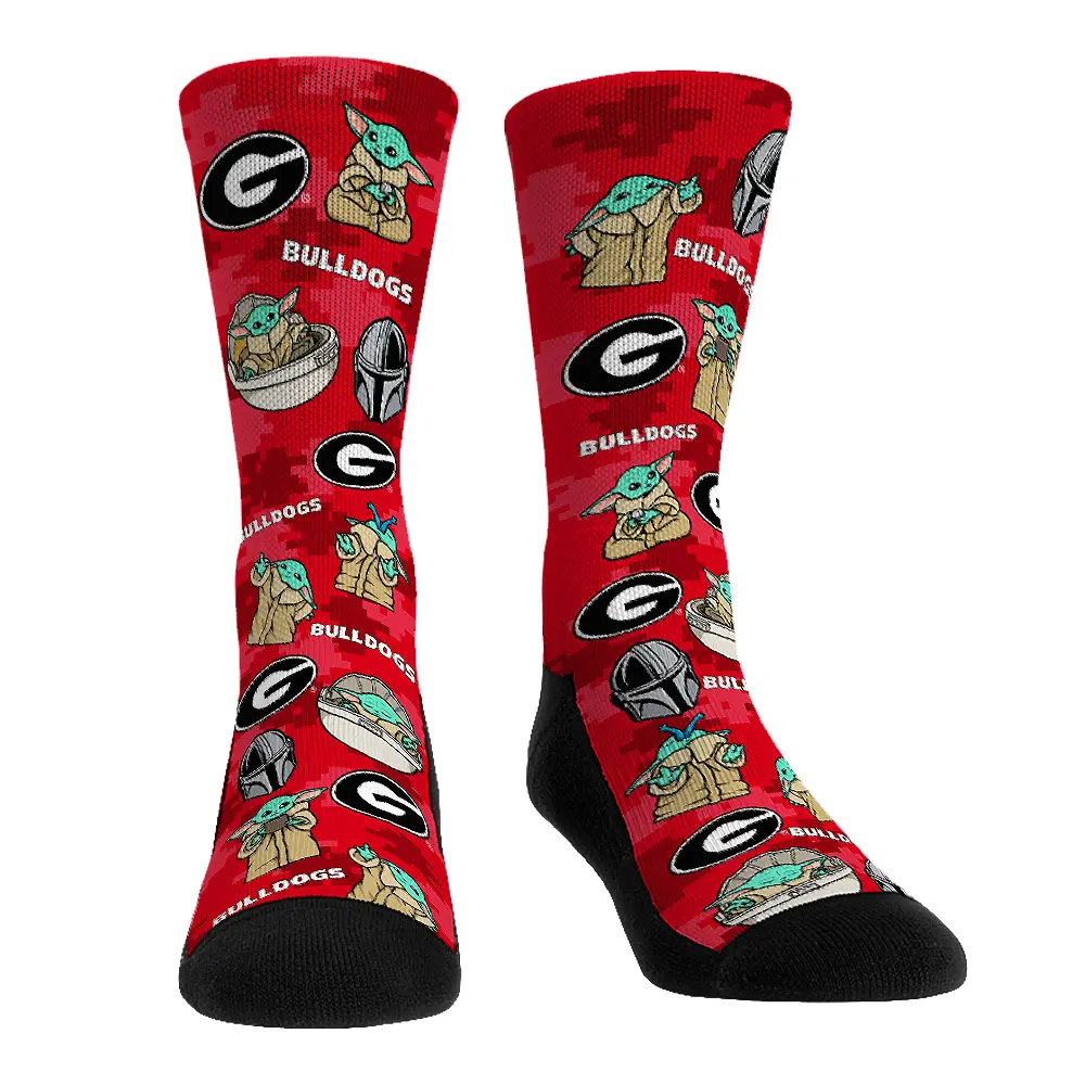Georgia Bulldogs - Star Wars  - Grogu All-Over 1