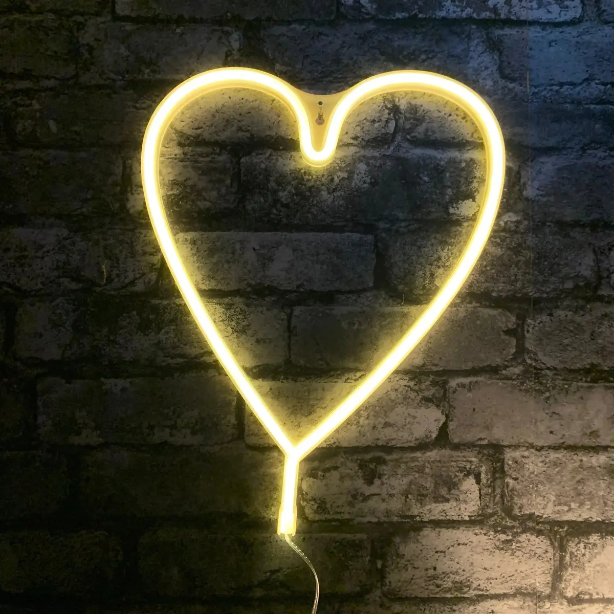 Heart Led Neon Wall Light 1