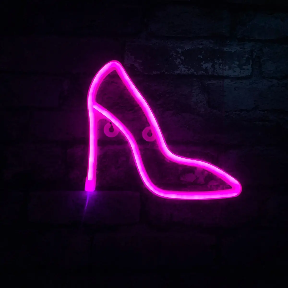 High Heel Shoe Led Neon Wall Light 1
