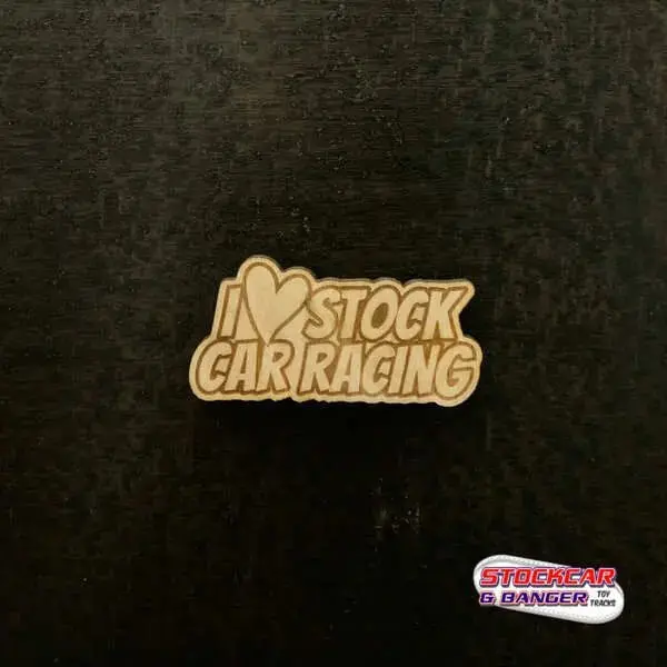 I Love Stock Car Racing - Magnet 1