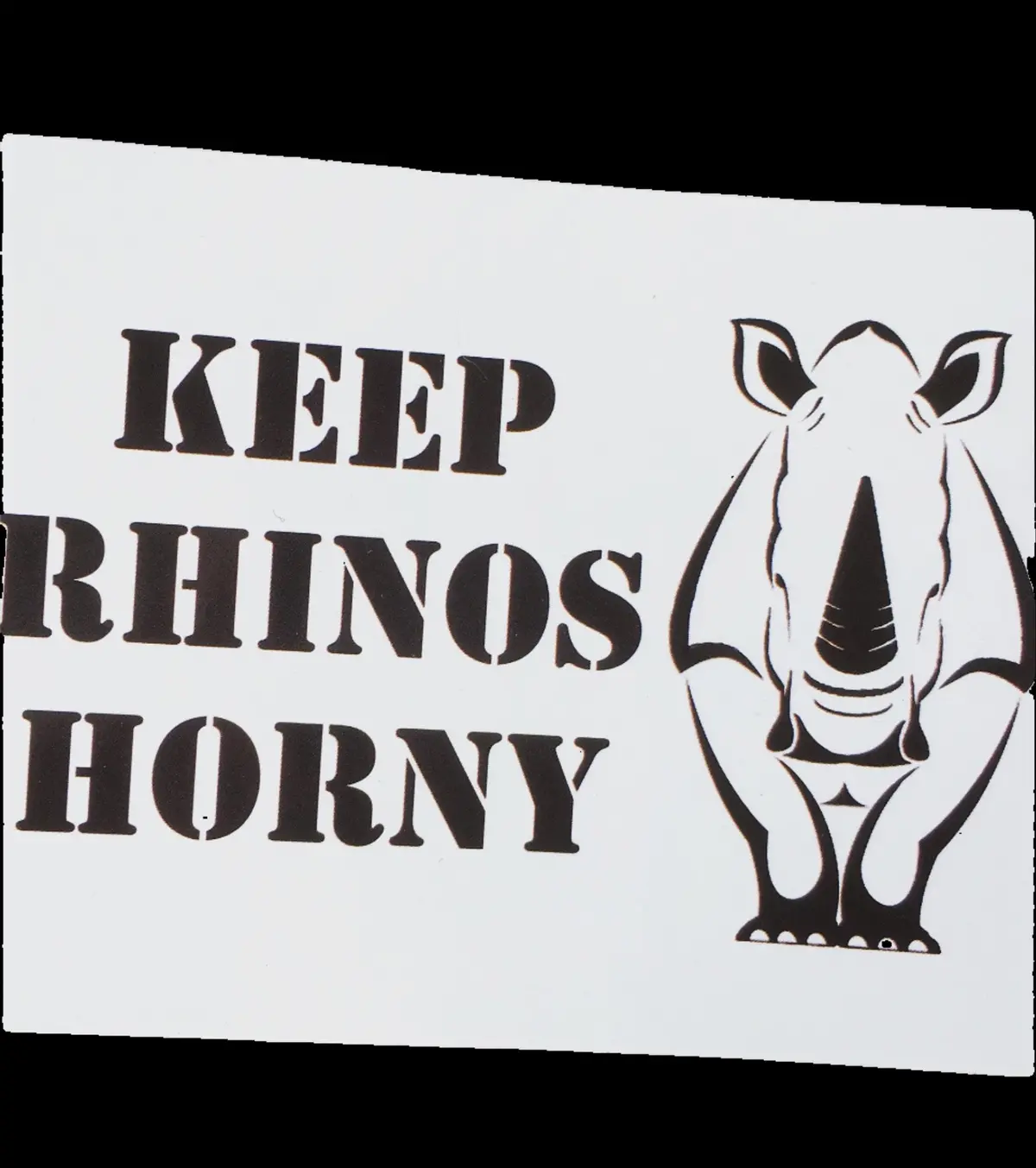 Keep Rhinos Horny - Sticker 1