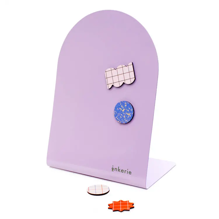 Inkerie Purple Magnetic Memo Board 1