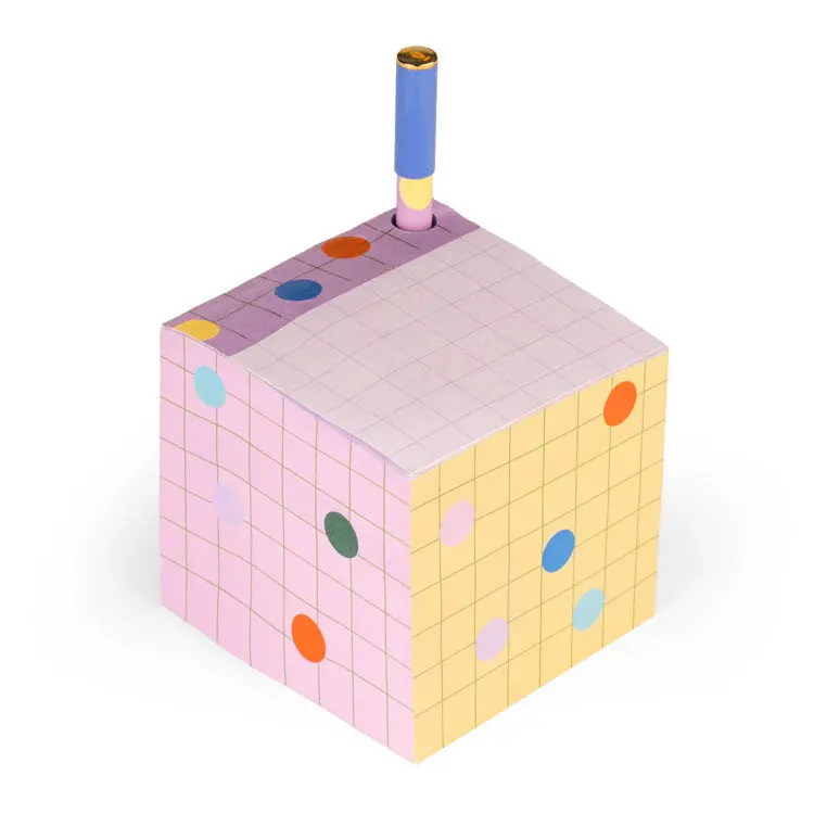 Pen Holder Sticky Note Block 1
