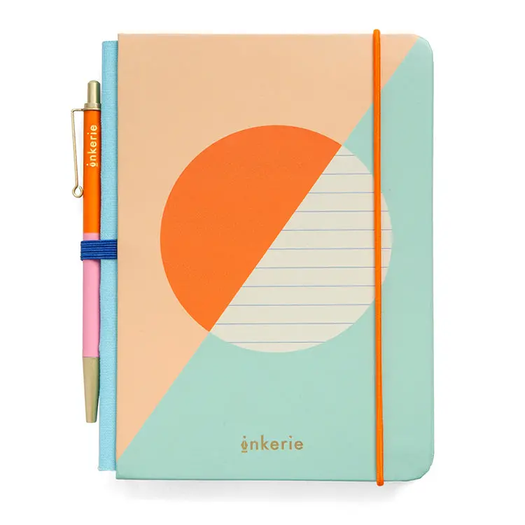 Inkerie Lined Mini Notebook & Pen 1