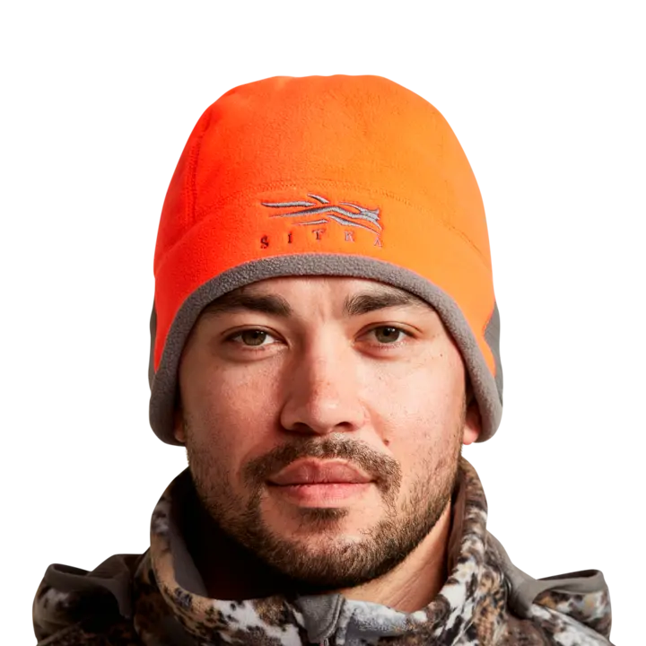 Sitka Stratus Beanie (Blaze Orange) 1