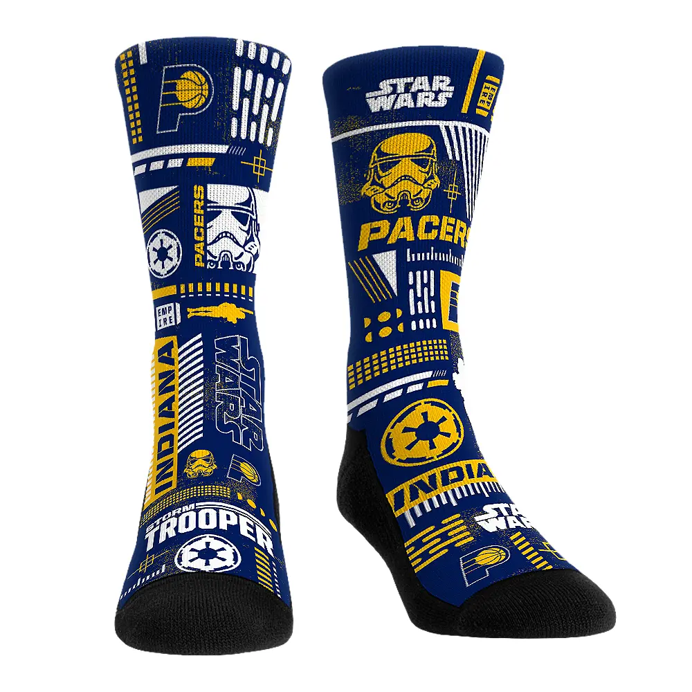 Indiana Pacers - Star Wars  - Stormtrooper Pattern 1