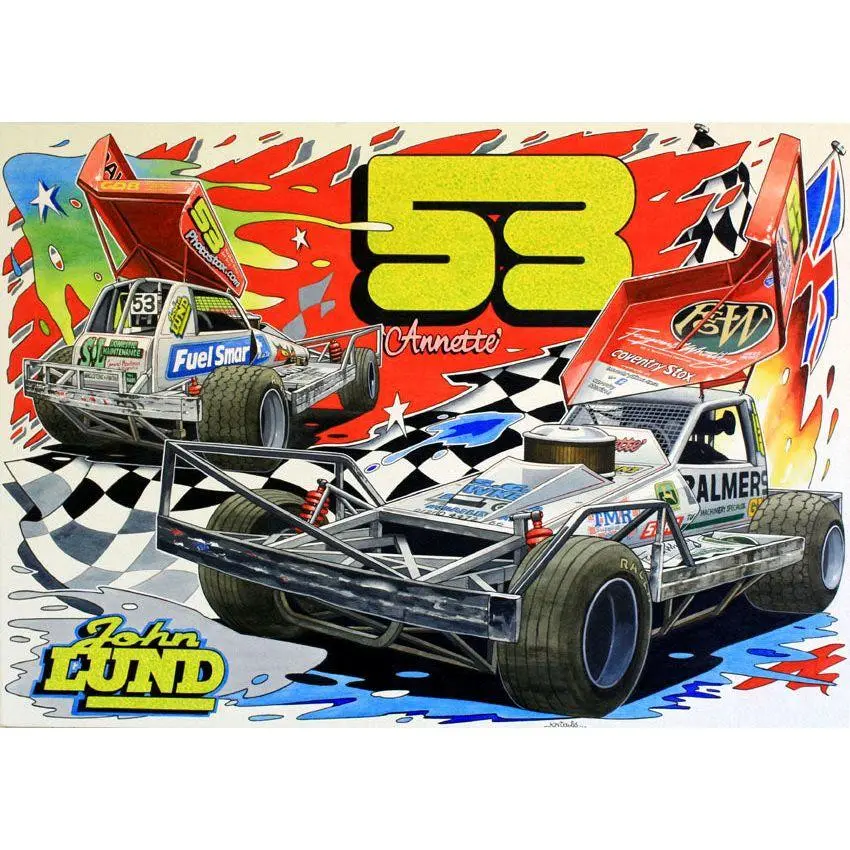 Brisca F1 #53 John Lund Print 1