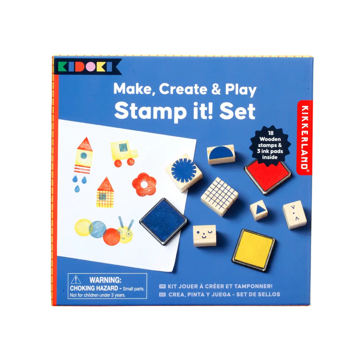 Kidoki Make, Create & Play: Stamp It! Set 1