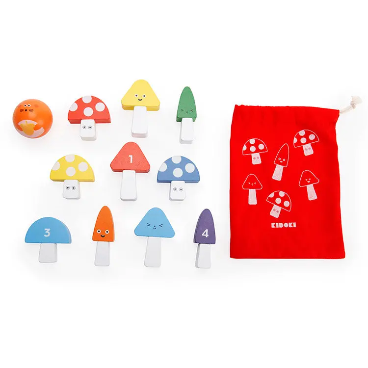 Kidoki It's A Strike! Mini Mushroom Bowling 1