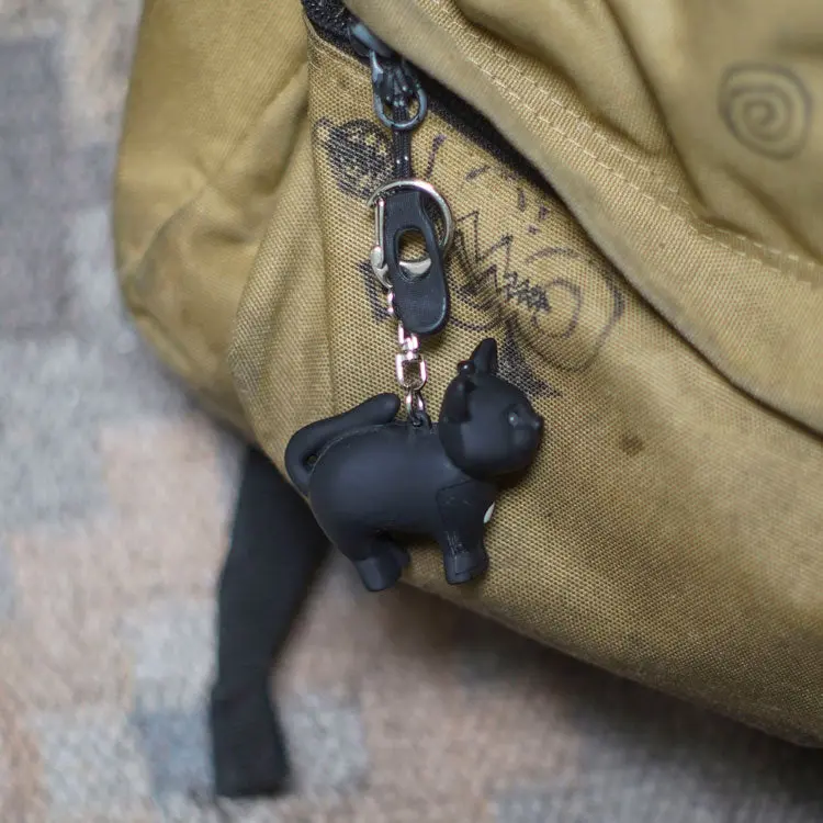 Cat Led & Sound Keychain 2