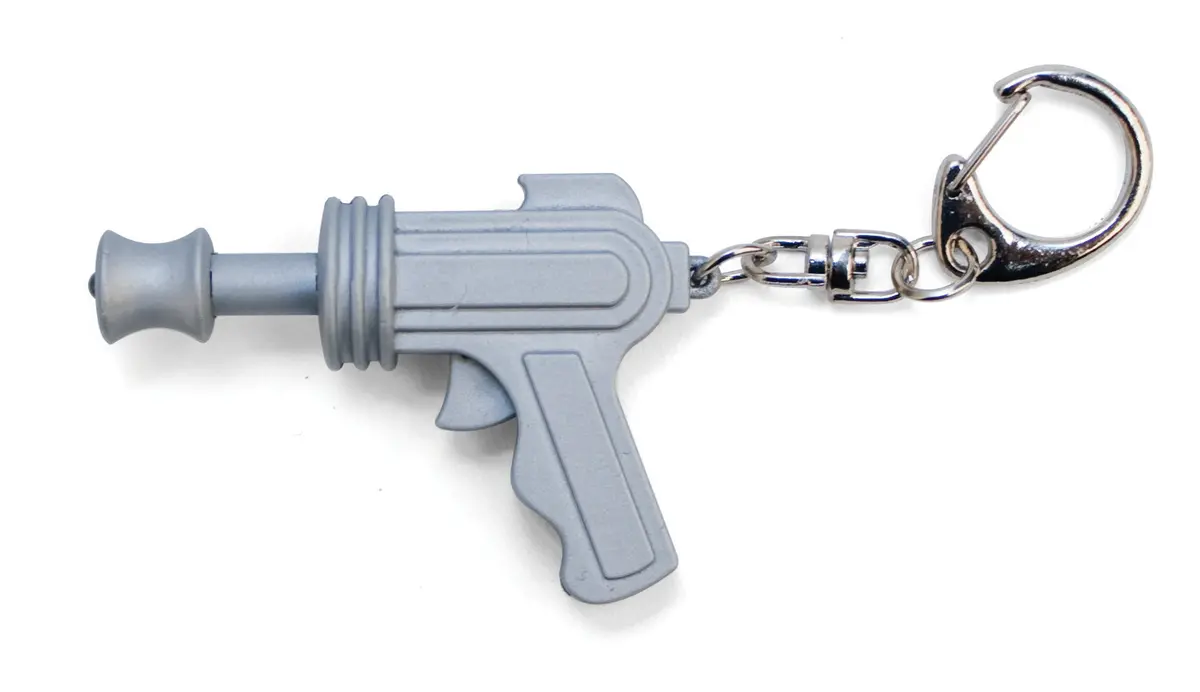 Space Gun Led & Sound Keychain 1