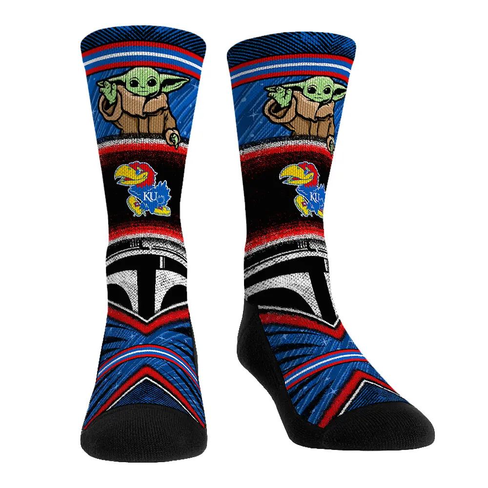 Kansas Jayhawks - Star Wars  - Grogu Intergalactic Fan 1