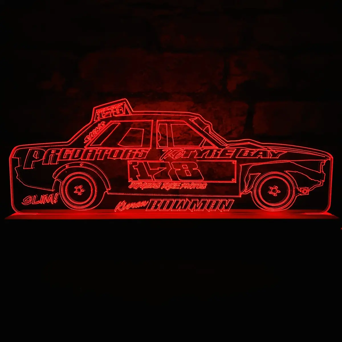 Kieran Bowman #178 Banger Led Night Light 2
