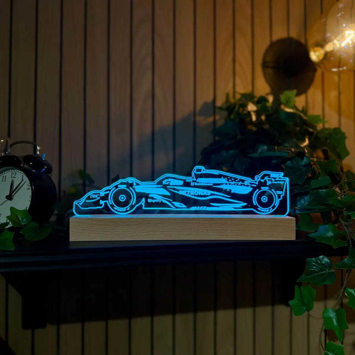 Kimi Antonelli 2025 Mercedes Led Lamp Light 1