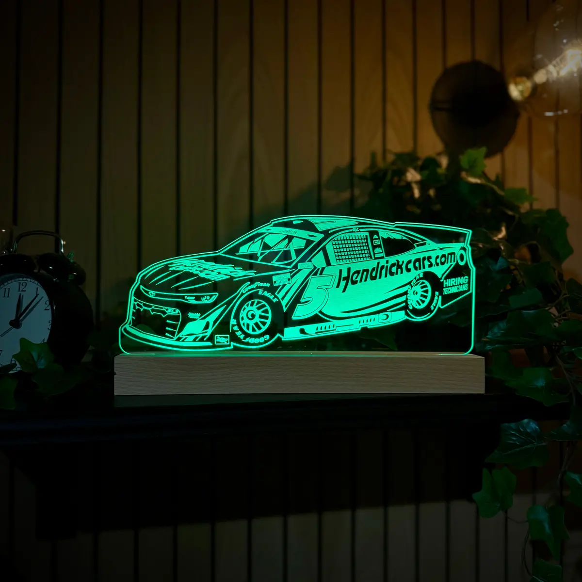 Kyle Larson #5 Chevrolet Camaro Zl1 Led Lamp Night Light 1