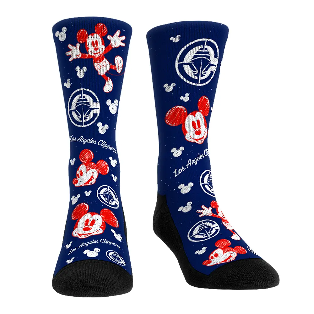 Los Angeles Clippers - Disney  - Mickey Sketch 1