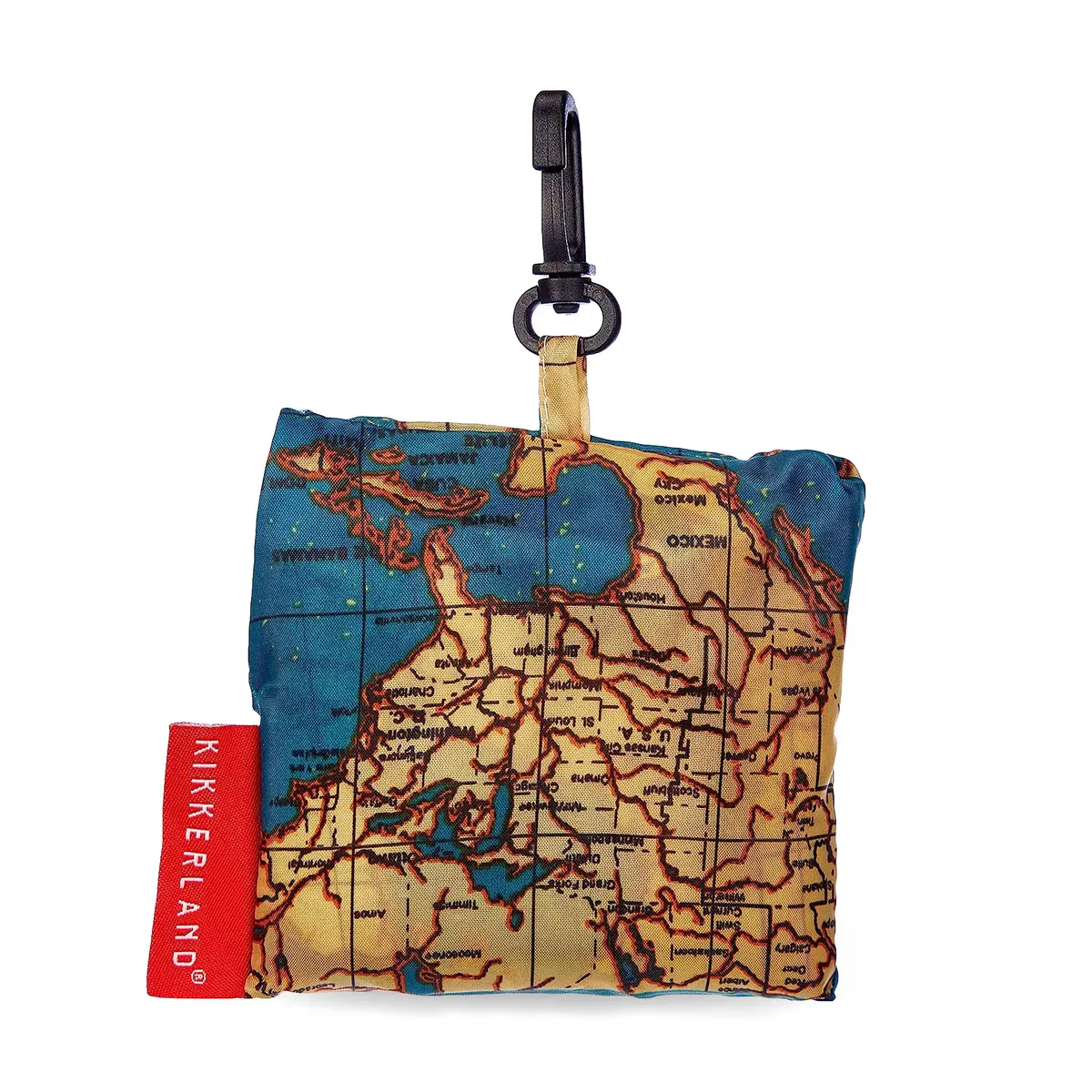World Map Travel-Size Laundry Bag 1