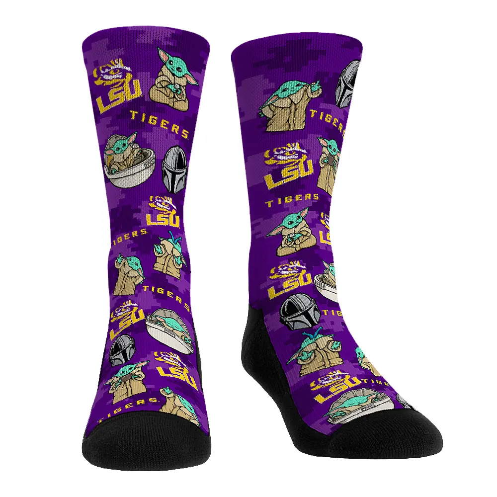 Lsu Tigers - Star Wars  - Grogu All-Over 1