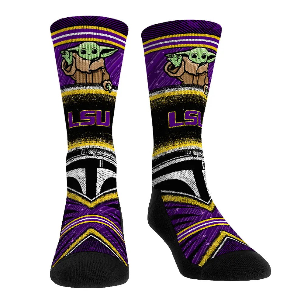Lsu Tigers - Star Wars  - Grogu Intergalactic Fan 1