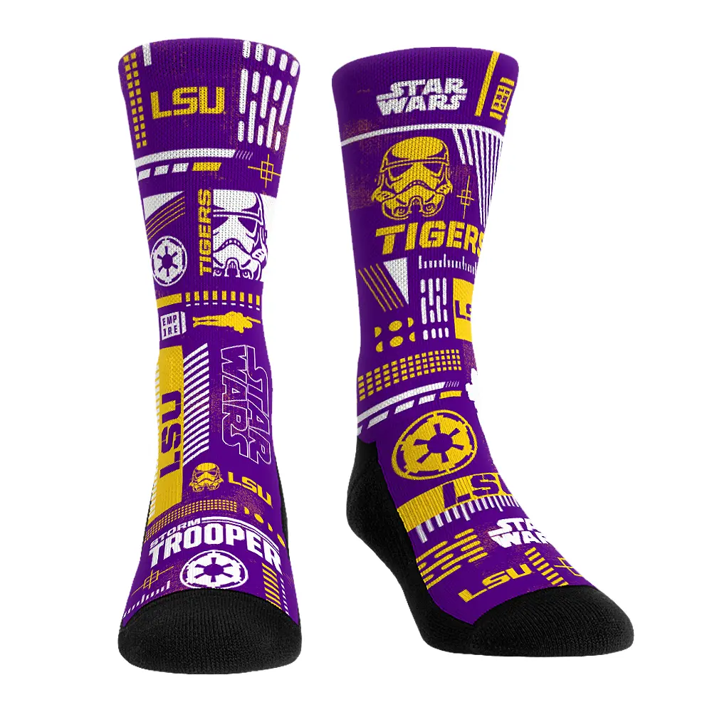 Lsu Tigers - Star Wars  - Stormtrooper Pattern 1