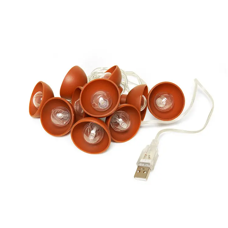 Terracotta String Lights 10 Ft 1