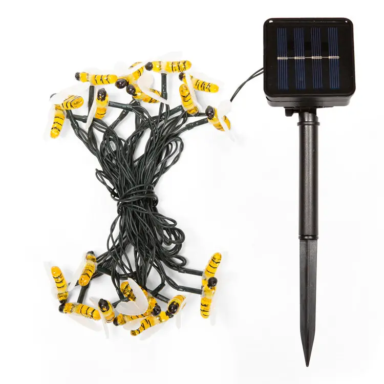 Bee Solar String Lights 1
