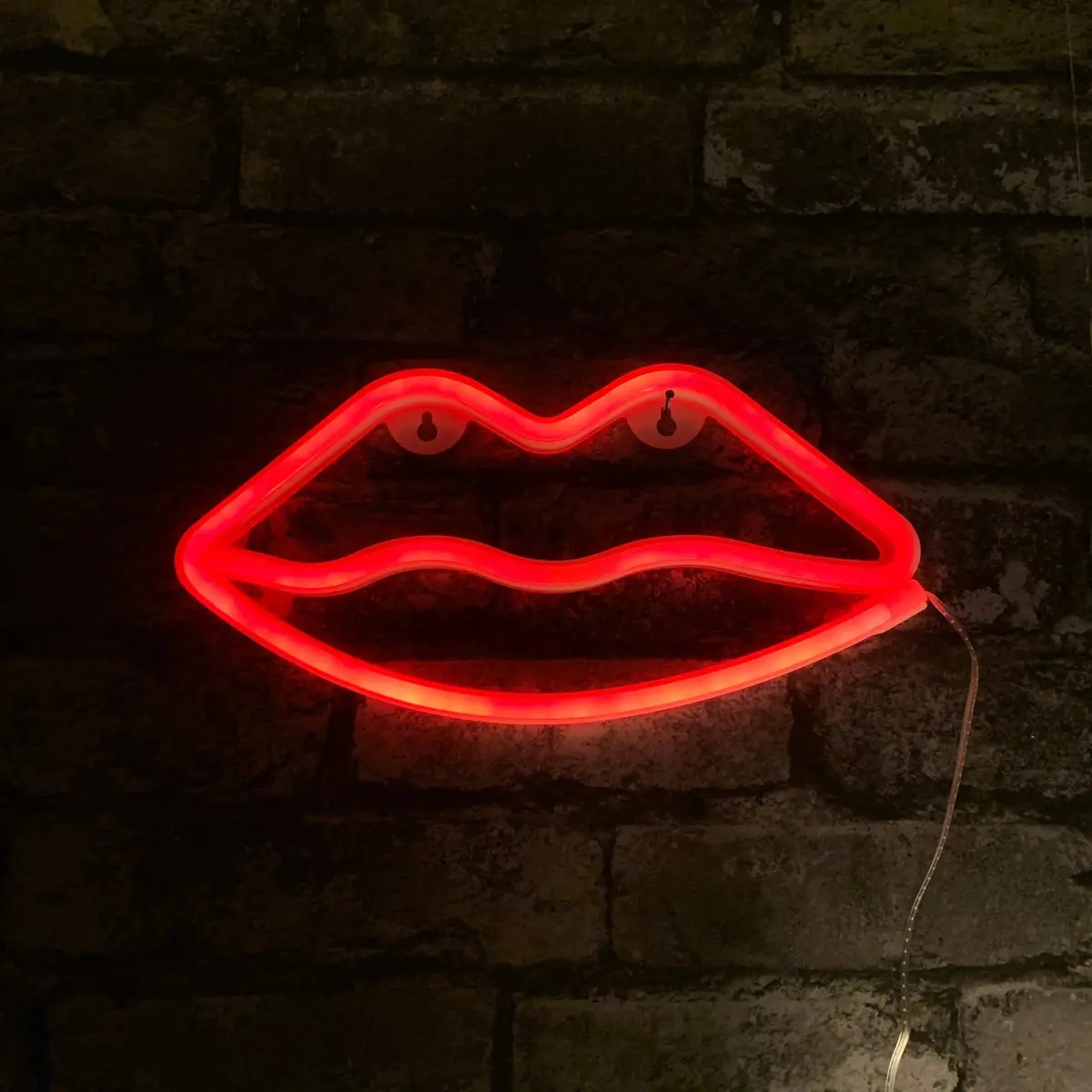 Lips Led Neon Wall Light 1
