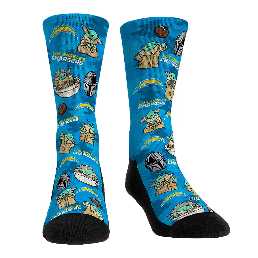Los Angeles Chargers - Star Wars  - Grogu All-Over 1