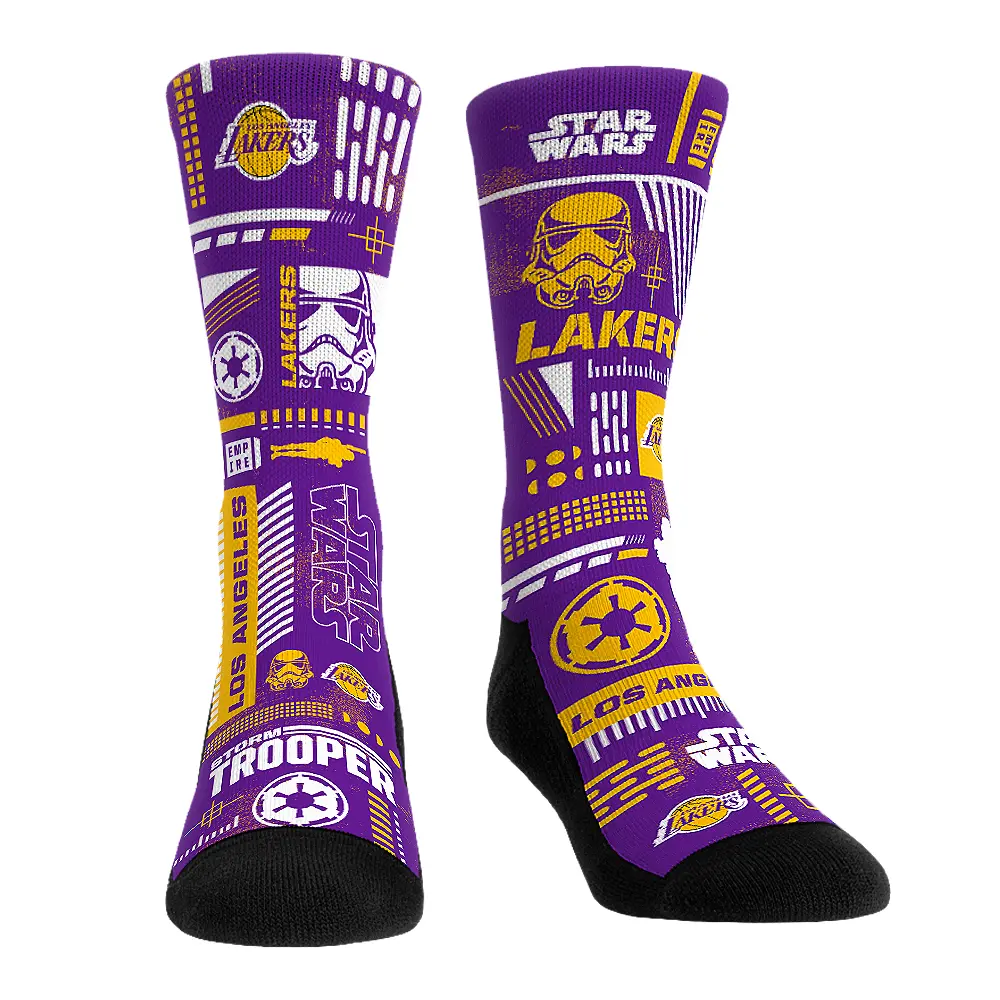 Los Angeles Lakers - Star Wars  - Stormtrooper Pattern 1