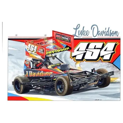 Brisca F1 #464 Luke Davidson Serious Print 1