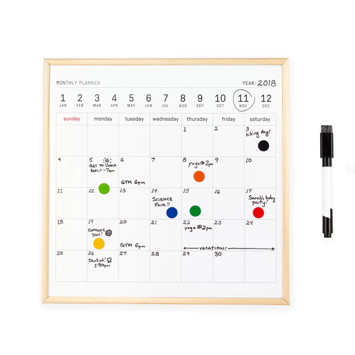 Whiteboard Calendar 1