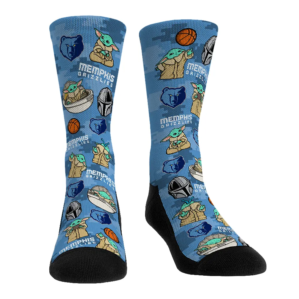 Memphis Grizzlies - Star Wars  - Grogu All-Over 1