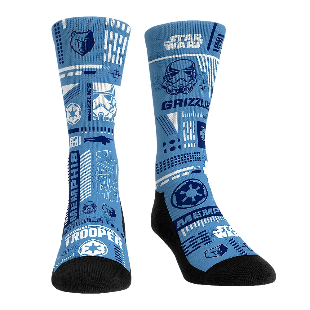 Memphis Grizzlies - Star Wars  - Stormtrooper Pattern 1
