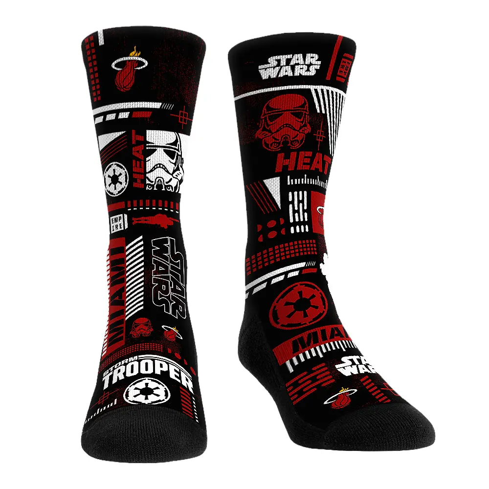 Miami Heat - Star Wars  - Stormtrooper Pattern 1