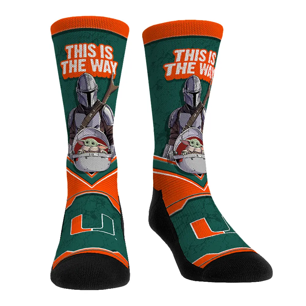 Miami Hurricanes - Star Wars  - This Is The Way 1