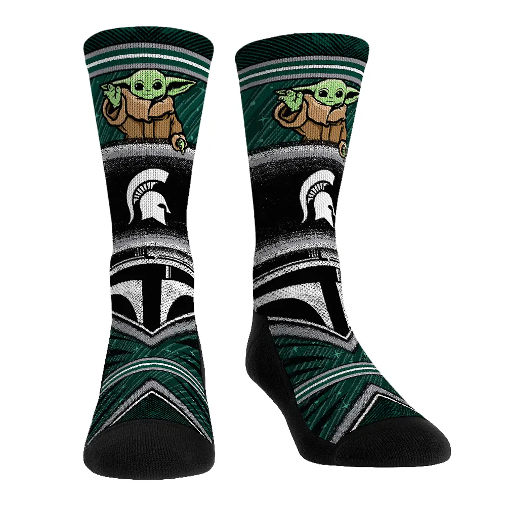 Michigan State Spartans - Star Wars  - Grogu Intergalactic Fan 1